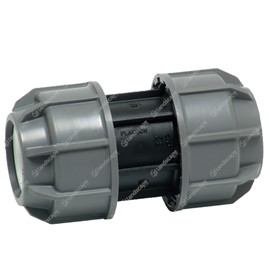 Plasson Silverline MDPE Joiners/Connectors - Compression