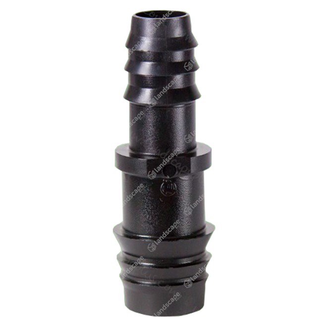 Premium In-Line Drip Pipe Reducing Joiners - black