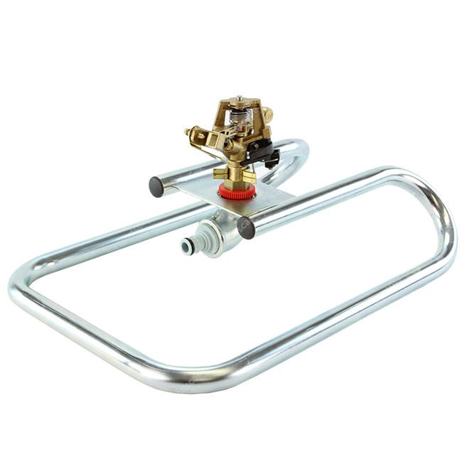 Heavy-Duty Impact Sprinklers on Metal Sled Base