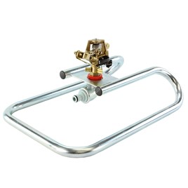 Heavy-Duty Impact Sprinklers on Metal Sled Base