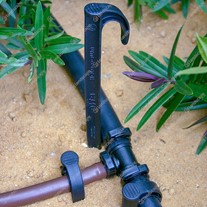 Irrigation Pipe Pegs - Black