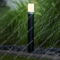 LightPro Plug & Play LED Barite Bollard Lights - black