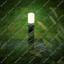 LightPro Plug & Play LED Barite Bollard Lights - black