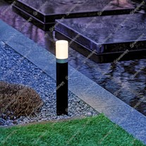 LightPro Plug & Play LED Barite Bollard Lights - black