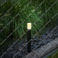LightPro Plug & Play LED Barite Bollard Lights - black