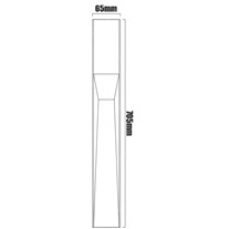 LightPro Plug & Play LED Opal Bollard Lights - anthracite