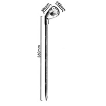 Collingwood LED Mini Spike Spotlights - black - 350mA/700mA