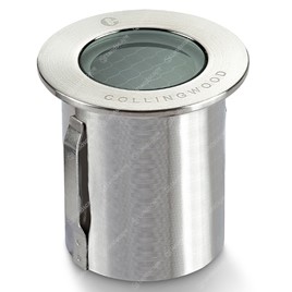 Collingwood LED Mini Deck Lights with Honeycomb Lens - s/steel - 350mA/700mA