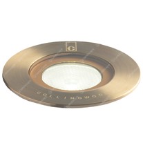 Collingwood LED Deck Lights - antique brass - 350mA/700mA