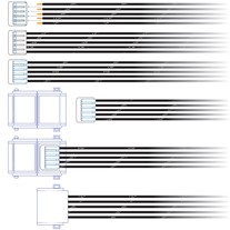 Wiska Springbox Lever Connectors - 5-way