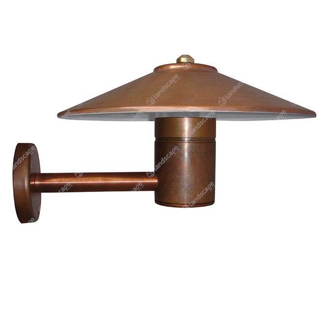 Hunza Tier Lights (wall mounted) - 260mm hood - copper