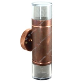 Hunza Double Pagoda Lights - copper