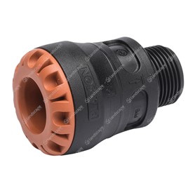 Plasson Threaded Copper Adaptors (male) - Push-Fit