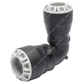 Plasson MDPE Reducing Elbows - Push-Fit