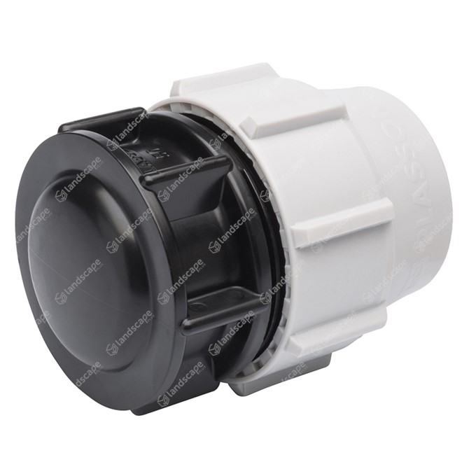 Plasson Mechanical MDPE Stop Ends - Compression