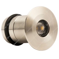 LuxR LED Micro Recessed Lights - s/steel