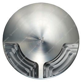 Hunza PURE LED Deck/Path Lights (surface mounted) 2 Quarters - s/steel