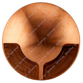 Hunza PURE LED Deck/Path Lights 2 Quarters (without canister) - copper