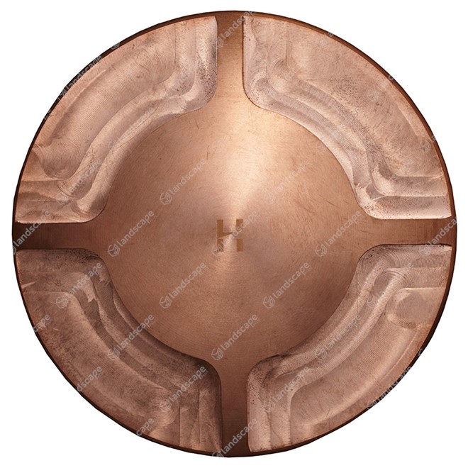 Hunza PURE LED Deck/Path Lights 4 Quarters (without canister) - copper