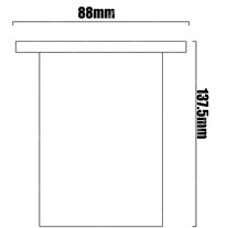 Hunza PURE LED Flush Floor Lights (with canister) - s/steel