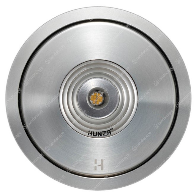 Hunza PURE LED Flush Floor Lights (with canister) - s/steel