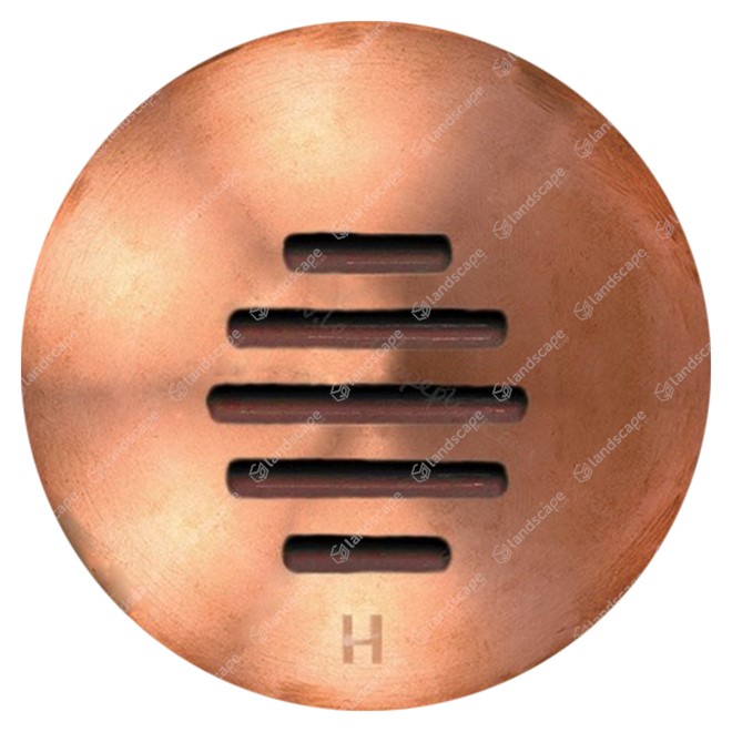 Hunza PURE LED Floor Lights (louvre) - copper