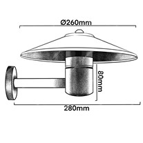 Hunza PURE LED Tier Lights (wall mounted) - Eco black