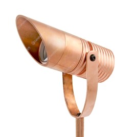 LuxR M4 LED Spike Spotlights with Glare Guard - copper