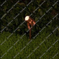 LuxR M4 LED Spike Spotlights - copper