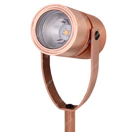 LuxR M4 LED Spike Spotlights - copper