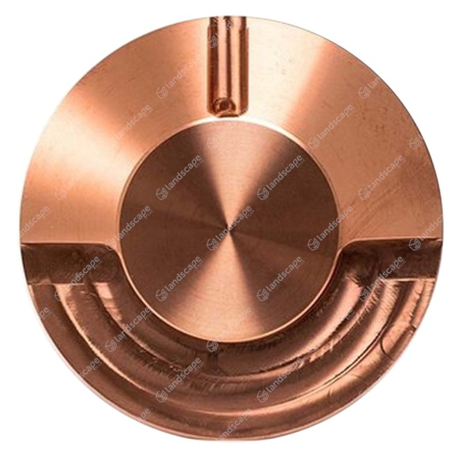 LuxR M4 LED Eyelid Step Lights with Slot (seamless) - copper
