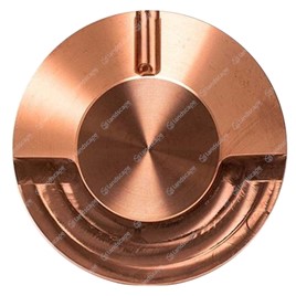 LuxR M4 LED Eyelid Step Lights with Slot (seamless) - copper