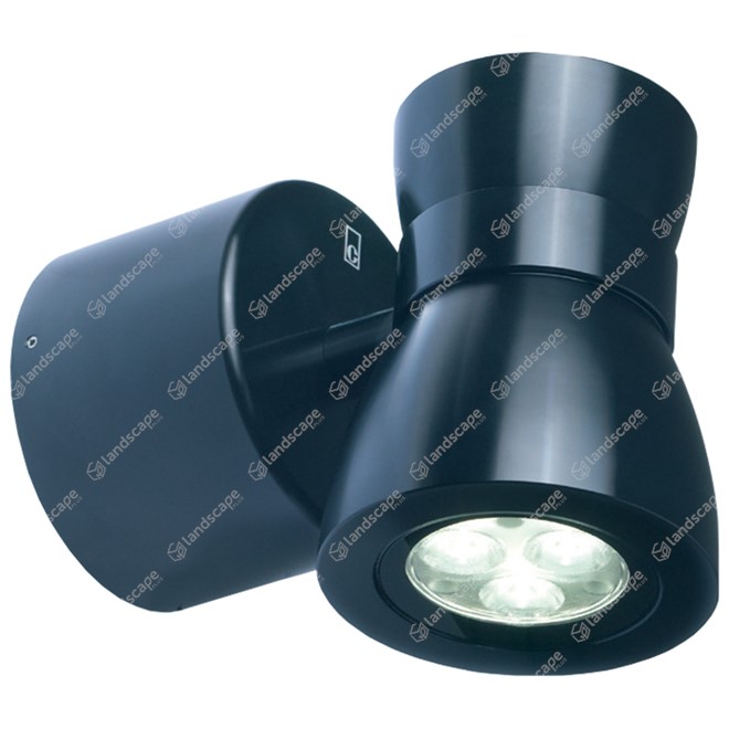 Collingwood LED Bell Wall Lights - black - 240v