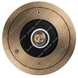 Hunza PURE LED ST50 Inground Uplighters - bronze