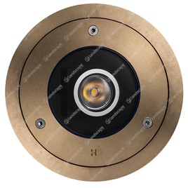 Hunza PURE LED ST50 Inground Uplighters - bronze