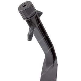 Adjustable End-Line Potstream Drippers on Stake - 4mm