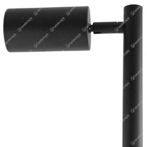 Ortus Single Adjustable Pole Lights - black alu