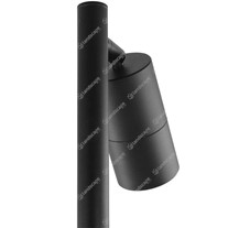 Ortus Single Adjustable Pole Lights - black alu