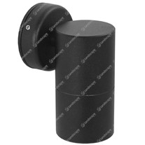 Ortus Wall Downlights - black alu