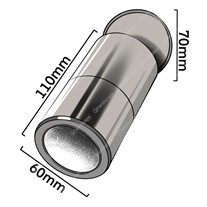 Ortus Adjustable Wall Spots - copper
