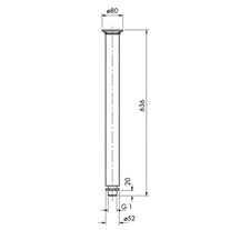Lava fountain nozzle 60-10E - 1" BSP male