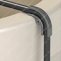 Tidy-Bow Elbow Pipe Clips - 4mm