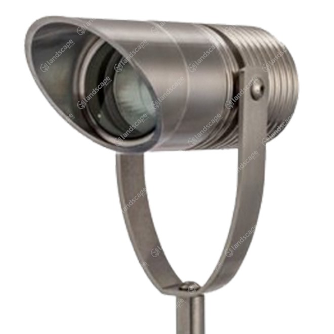 LuxR M1 LED Spike Spotlights with Glare Guard - s/steel