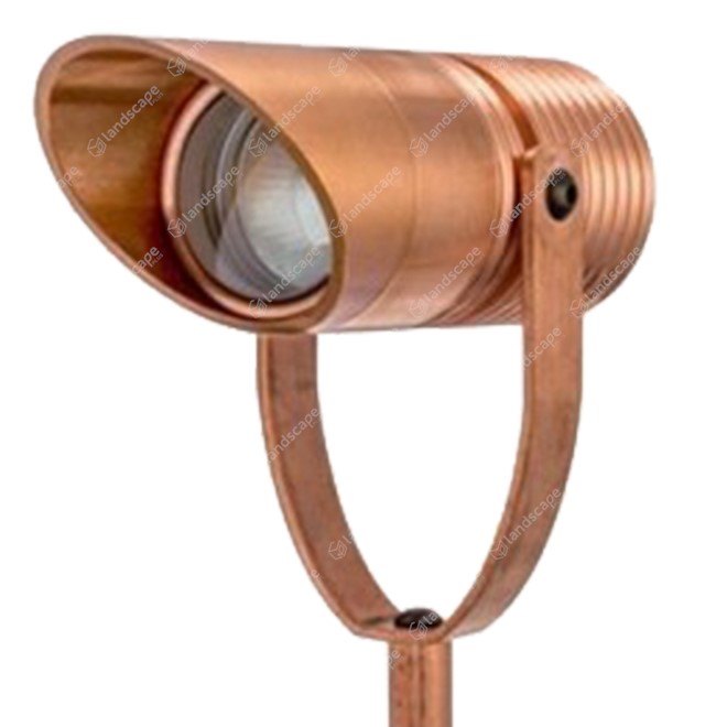LuxR M1 LED Spike Spotlights with Glare Guard - copper