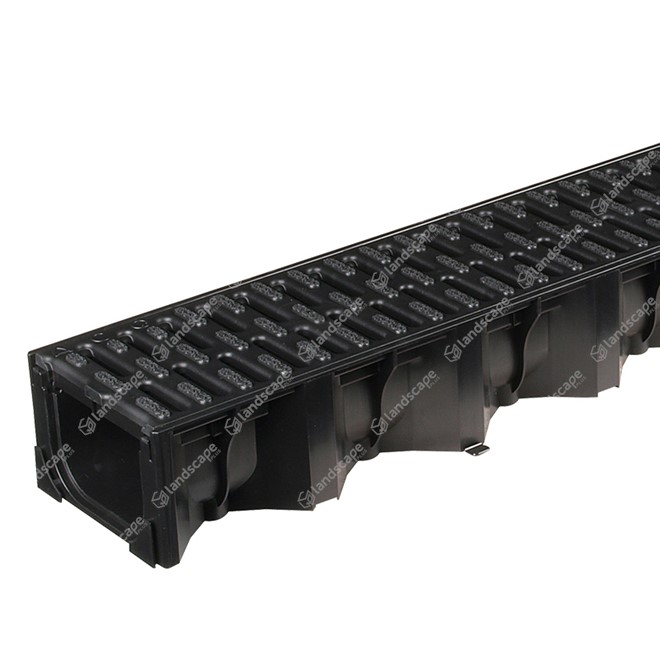 ACO HexDrain® Channels with Black Composite Grating