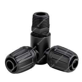 Claber Heavy-duty Elbows with Top Threaded Outlet