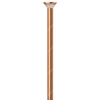 LuxR M1 LED Halo pole lights - copper