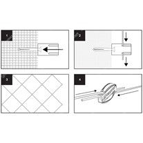 Gripple Professional Trellising Kits - Zinc Alloy - 2mm