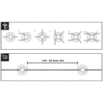 Gripple Professional Trellising Kits - Zinc Alloy - 2mm