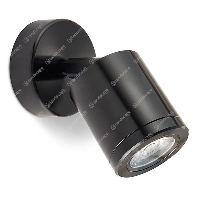 Collingwood LED Adjustable Wall Spots - black - 240v